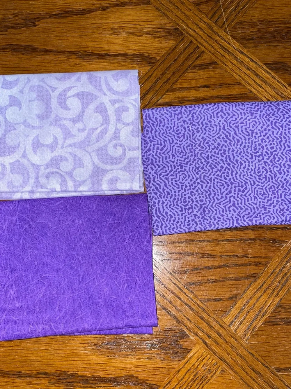 Cotton Fat Quartesr Fabric Bundle Purple for Quilting/ Home Sewing & Crafts